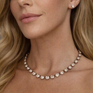 "Ysabelle" GIVENCHY Swarofski Crystal Necklace